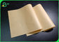 Torba Zarfları İçin Geri Dönüştürülebilir Ağartılmamış Bambu Hamuru Kahverengi Kraft Kağıt