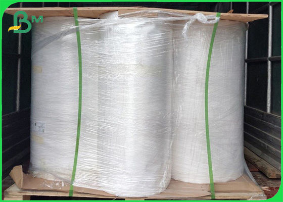 FDA Sertifikalı Beyaz Bireysel Doldurma Saman Kağıt Rulo 24g 26g 28g