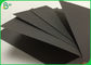 400gsm 500gsm Bakire Hamuru Siyah Karton 31 inç 43 inç Genişlik Rulo