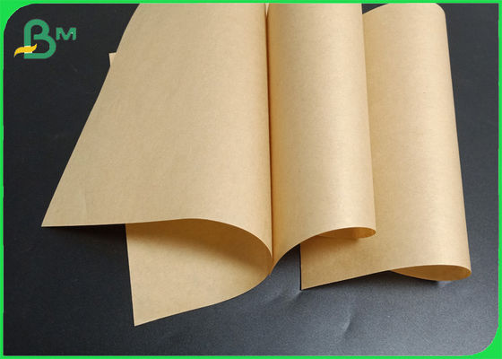 FDA sertifikalı 50gm 50gm 60gm Gıda ambalajı Doğal Kahverengi Kraft Kağıdı Jumbo Roll