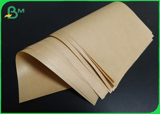 FDA sertifikalı 50gm 50gm 60gm Gıda ambalajı Doğal Kahverengi Kraft Kağıdı Jumbo Roll