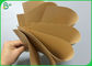 Pürüzsüz Yüzey 115gsm 140gsm Bambu Hamuru Kraft Kağıt Rulo Geri Dönüşümlü Malzeme