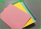 Normal Baskı için Pembe Yeşil Sarı Renkli Bond Kağıt Sayfası 200gsm 230gsm
