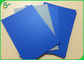 1 Yan Kaplamalı 2mm 2.5mm Kalınlık Klasörler İçin Mavi Lake Kağıt Karton