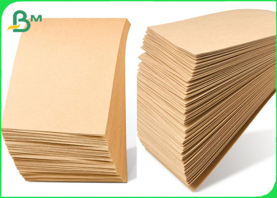 Boyut Özelleştirilmiş 100gsm 120gsm Virgin Kraft Kağıt Levhalar Yüksek Sertlik