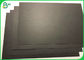 ScrapBooking için Pürüzsüz 12 x 12'' Levha 300gsm Kalın Siyah Kart Stoğu