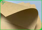 FSC 275g 375g Gıda Güvenli Kahverengi Kraft Kağıt Salata Hazırlamak İçin Paket Servis Kutusu