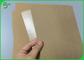 Tek taraflı PE Lamine 80gsm ila 300gsm Geri Dönüşümlü Kahverengi Kraft Kağıt ruloları