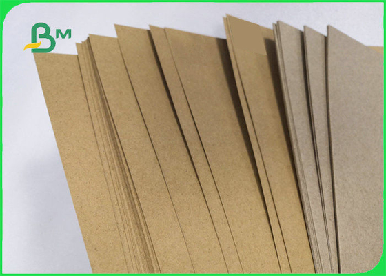 110 - 220gm Paket Kutusu için Geri Dönüştürülmüş Kraft Liner Karton Yaprak 65 * 86cm