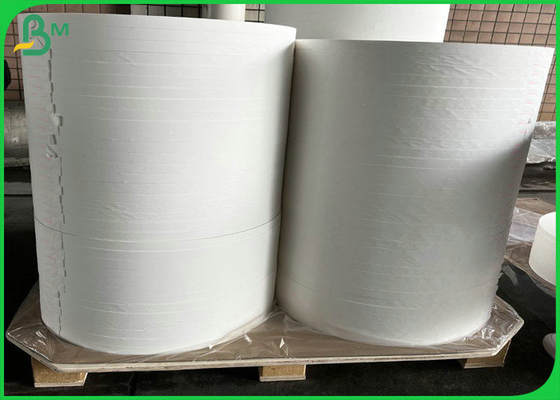 Beyaz Hasır Ambalaj Kağıdı 24g 28g 38mm / 53mm Odun Hamuru Malzemesi