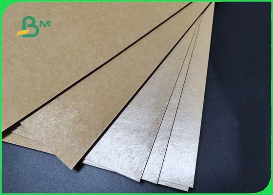270gsm + 15g PE Kaplı Kahverengi Kraft Kağıt, Gıda Tepsisi İçin 950mm Suya Dayanıklı