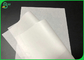 50gsm 60gsm Şeker Sarma Beyaz Kraft Kağıt PE Kaplı Yağa Dayanıklı Neme Dayanıklı