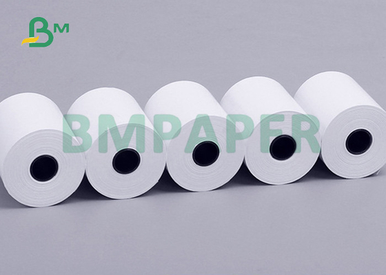 POS ATM Makbuzu için 55gsm Termal Baskı Kağıt Rulosu 600mm 650mm BPA içermez