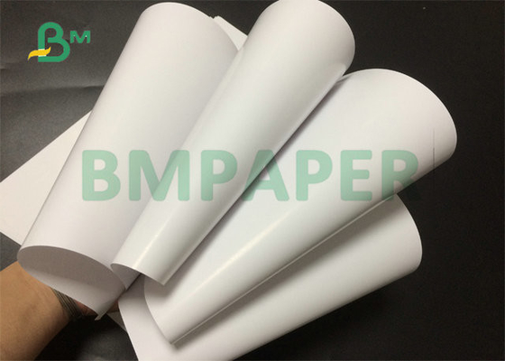 Ofset Baskı için 80# 100# 25 x 38 İnç Çift Taraflı Kaplamalı Parlak Kanepe Kağıdı