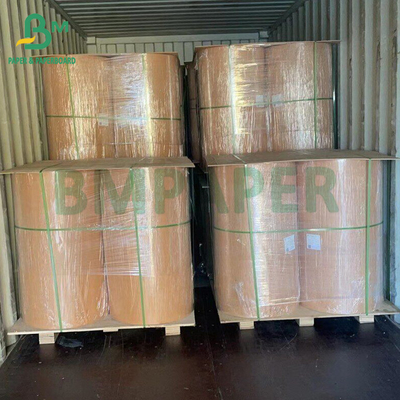 50gm 60gm Yüksek Güçlü Özel Kahverengi Çuval Kraft Kağıt Rulo