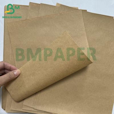 Yüksek Güçlü İyi Genişletilebilir 70 90 GSM Kahverengi Kraft Kağıdı Patlama Direnci