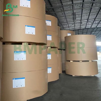 Paketleme çantası için 70gm 90gm yarı genişletilebilir kahverengi kraft kağıdı