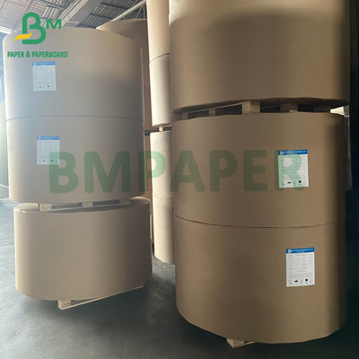 Geri dönüştürülebilir 80gm mükemmel kuvvetli bakire kraft liner poşet kağıdı