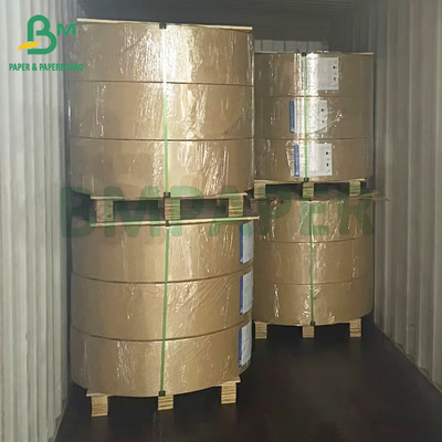 Gıda güvenliği 350 gram Kahverengi Kraft + 15 gram PE kaplı laminatli kağıt rulo