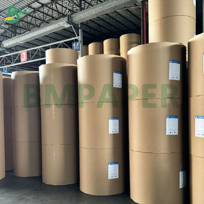 1.4 Metre Genişliğinde Ambalaj İçin 15gsm 17gsm Premium Beyaz Kağıt Mendil Rulosu