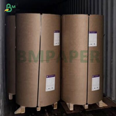 Kağıt Torba Yapımı İçin% 100 Bakire Odun Hamuru 75gsm 80gsm 85gsm Kahverengi Kraft Astar Kağıdı