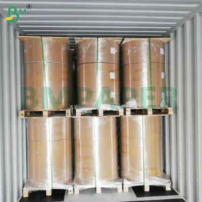 Meyve Torbaları Yapmak için 55gsm Yüksek Mukavemetli Kraft Liner Kağıt Ruloları