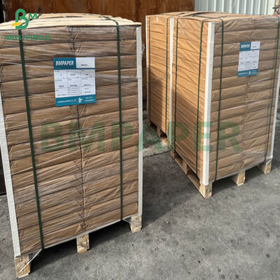 250gsm 270gsm Tek Taraflı 15gsm PE Kaplamalı Kraft Kağıt, Öğle Yemeği Kutusu İçin 70 x 100cm