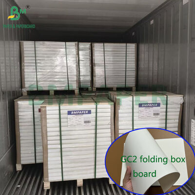 250g 300g 640 x 900mm Gıda uyumlu GC2 katlanabilir kutu kartonu Dondurulmuş Gıdalar için