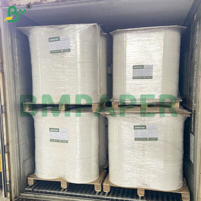 28gm Gıda sınıfı Beyaz saman sarma kağıdı ruloları 27mm*5000m