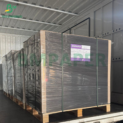 200gsm 250gsm Saf Odun Hamurlu Siyah Kağıt Ofset Baskı İçin 31 x 43 İnç