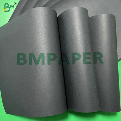 Pürüzsüz yüzey 80gsm Siyah Karton Masif Çekirdek Çift Taraflı Siyah Kart Kağıdı